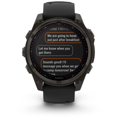 Fenix® 8 GPS-horloge - 47 mm, Solar, Saffierglas