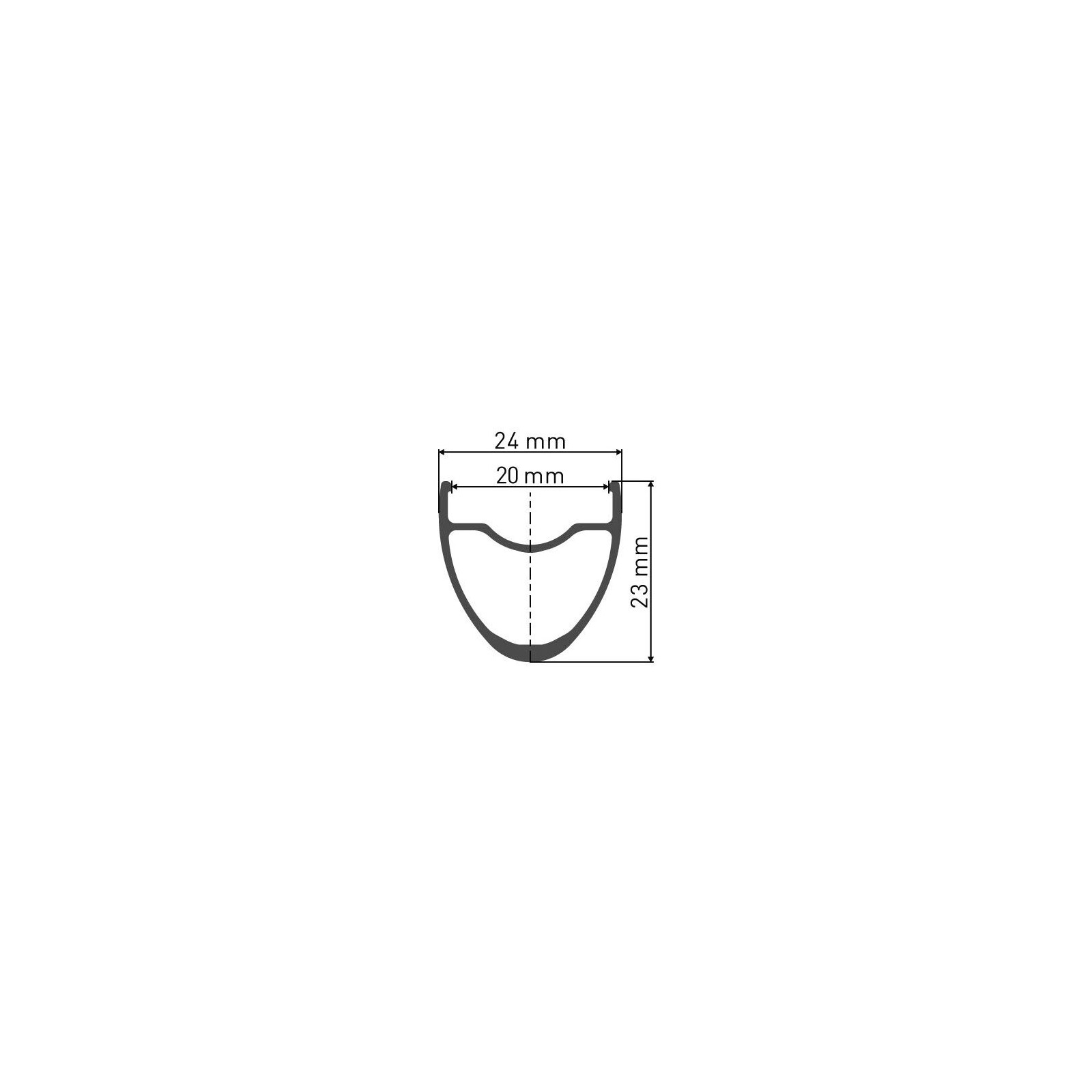 Paire de roues DT Swiss PR 1600 Spline 23 Disc aluminium - Shimano HG