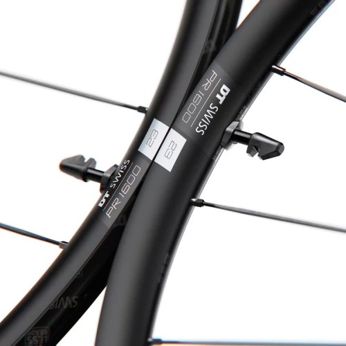 Paire de roues DT Swiss PR 1600 Spline 23 Disc aluminium - Shimano HG