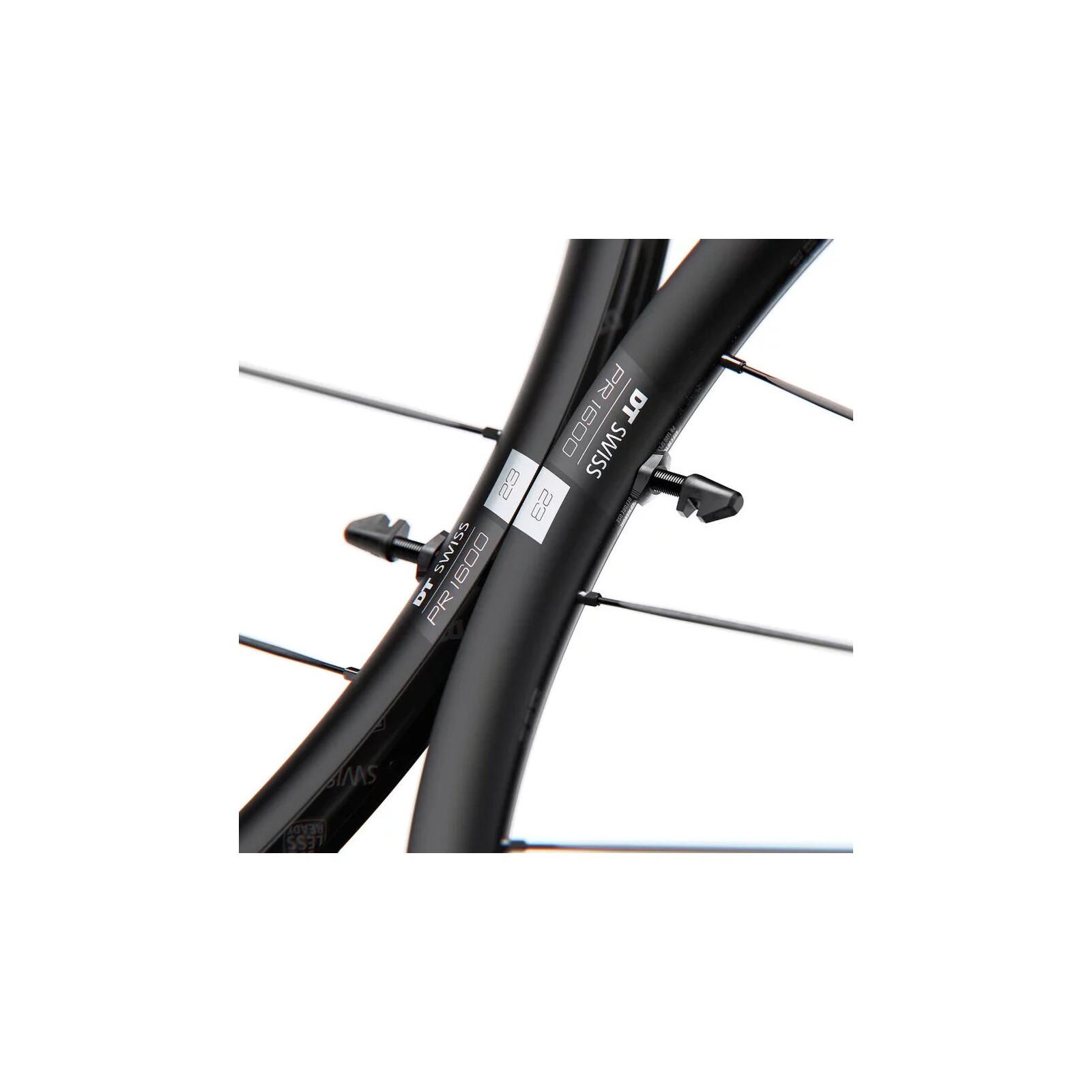 Par de rodas de alumínio DT Swiss PR 1600 Spline 23 Disc - Shimano HG