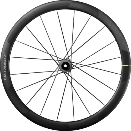 Pair of Mavic Cosmic Ultimate 45 Disc CL 700 carbon wheels