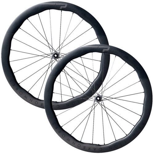 Paire de roues Princeton Peak 4550 Evolution Disc Black White Industries - Shimano