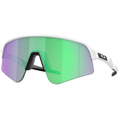 Lunettes de vélo Oakley Sutro Lite Sweep Matte White / Prizm Road Jade OO9465-0439