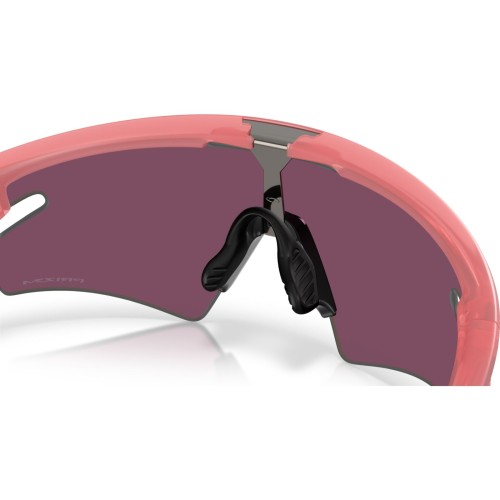 Oakley Sphaera Slash Matte Trans Paloma / Prizm Road Black Cycling Glasses OO9499-1336