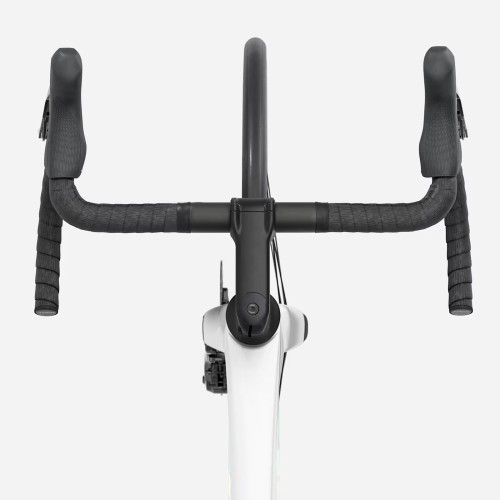 Trek Madone SL 5 Gen.8 Shimano 105 Gloss Crystal White / Matte Deep Smoke Carbon Rennrad 2026