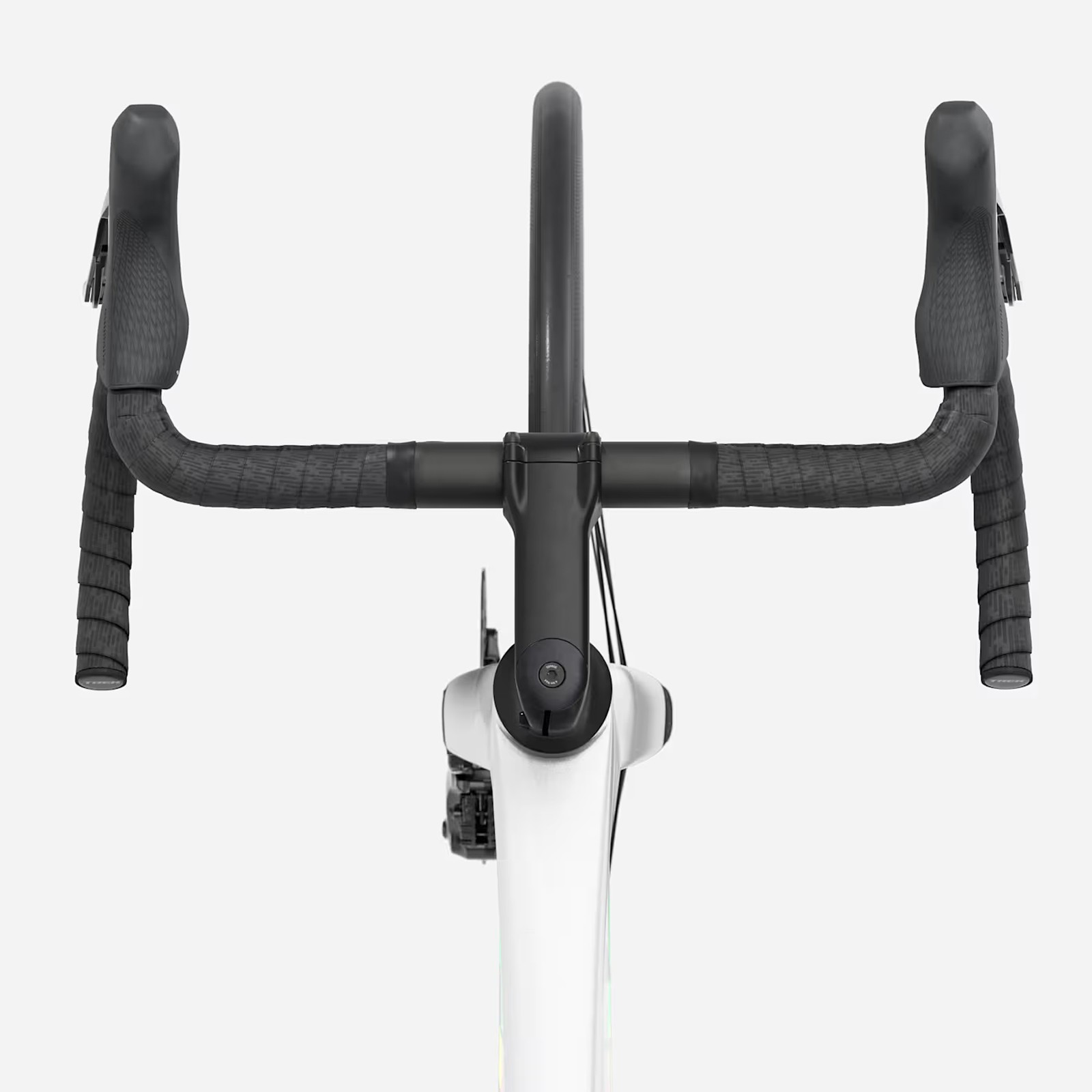 Bicicleta de estrada Trek Madone SL 5 Gen.8 Shimano 105 Branco Cristal Brilhante / Cinza Escuro Fosco Carbono 2026