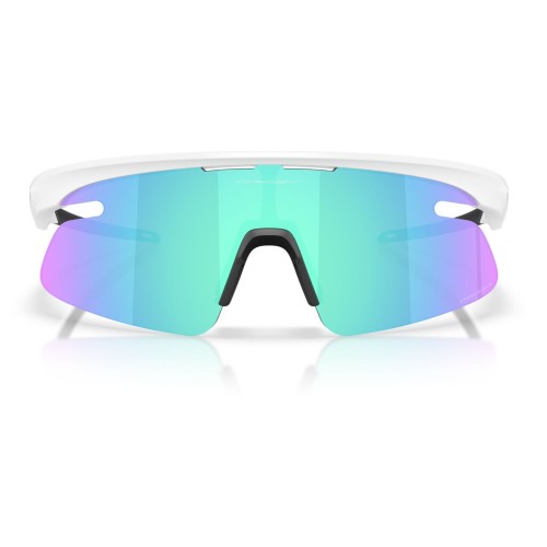 Lunettes de vélo Oakley RSLV Lite Matte White Ink / Prizm Sapphire OO9527D-0450
