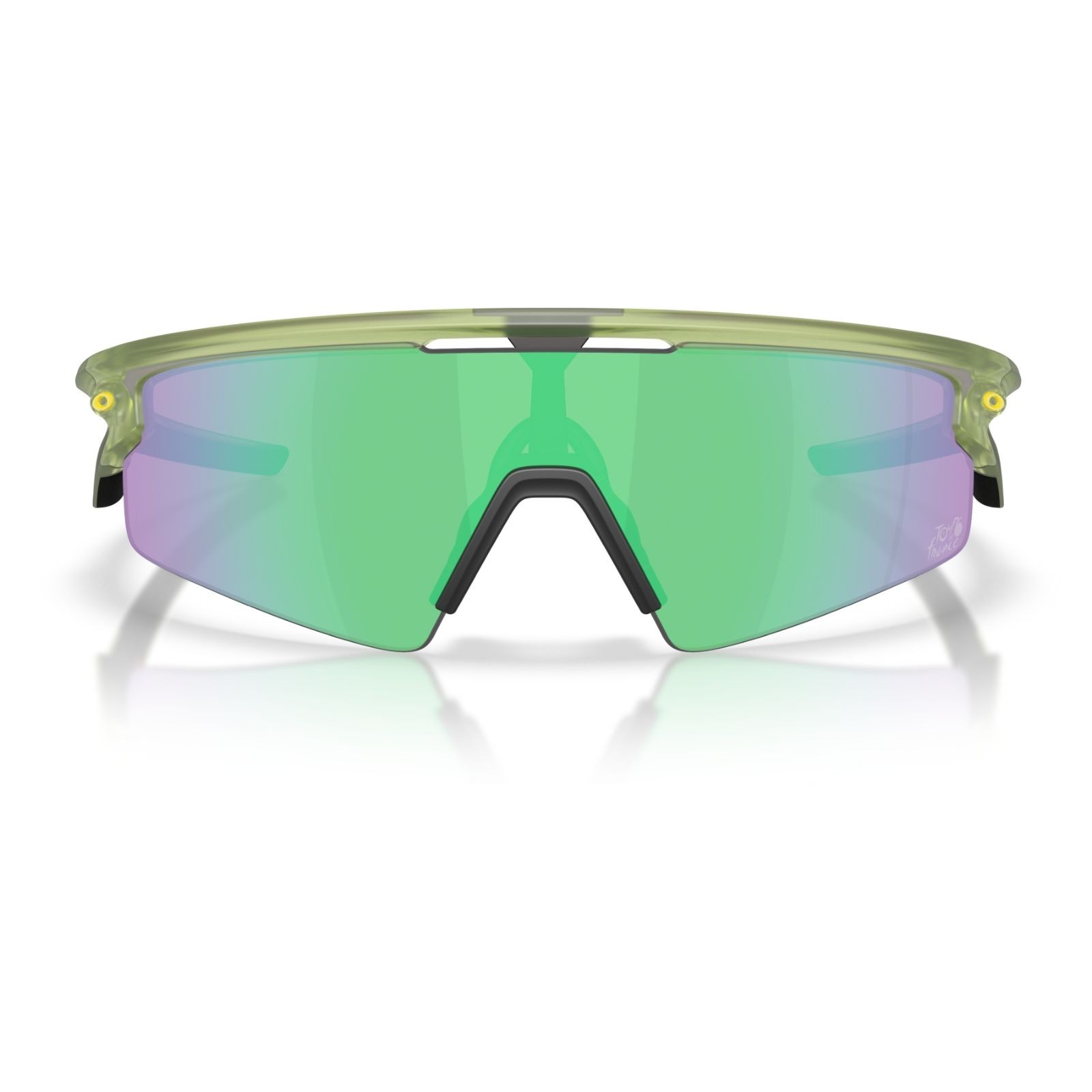 Lunettes de vélo Oakley Sphaera Strike Tour De France™ Edition 2026 Matte Fern / Prizm Road Jade OO9531-0937