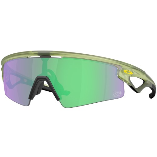 Oakley Sphaera Strike Tour De France™ 2026 Edition Radsport-Sonnenbrille Matte Fern / Prizm Road Jade OO9531-0937
