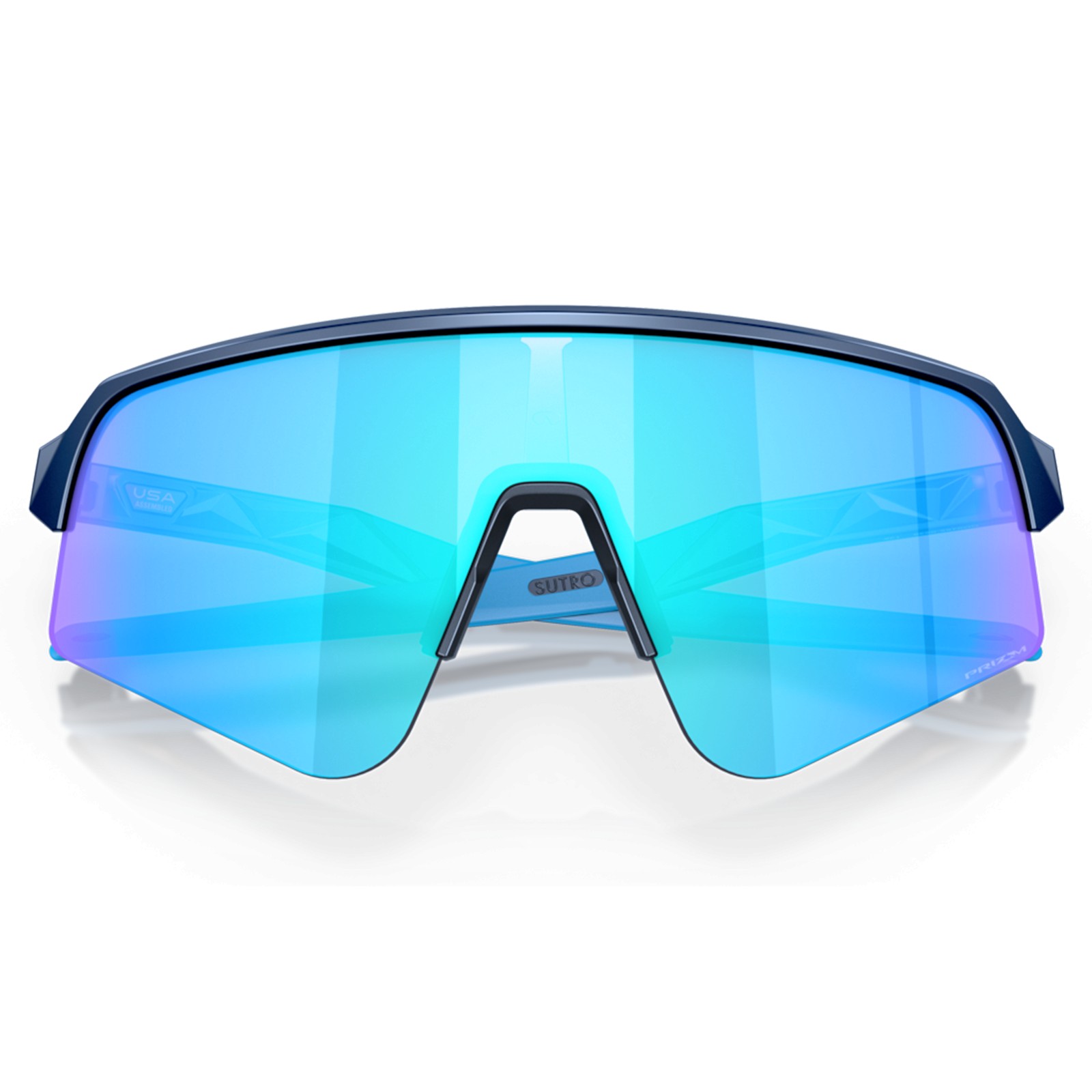 Lunettes de vélo Oakley Sutro Lite Sweep Matte Navy / Prizm Sapphire OO9465-0539