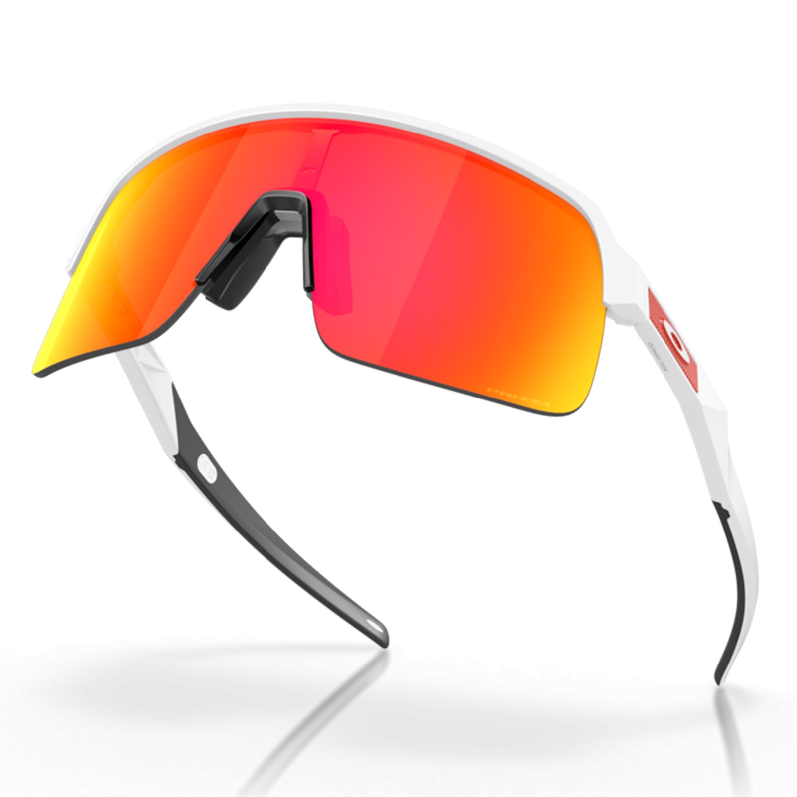 Oakley Sutro Lite Matte White / Prizm Ruby Cycling Glasses OO9463-1839