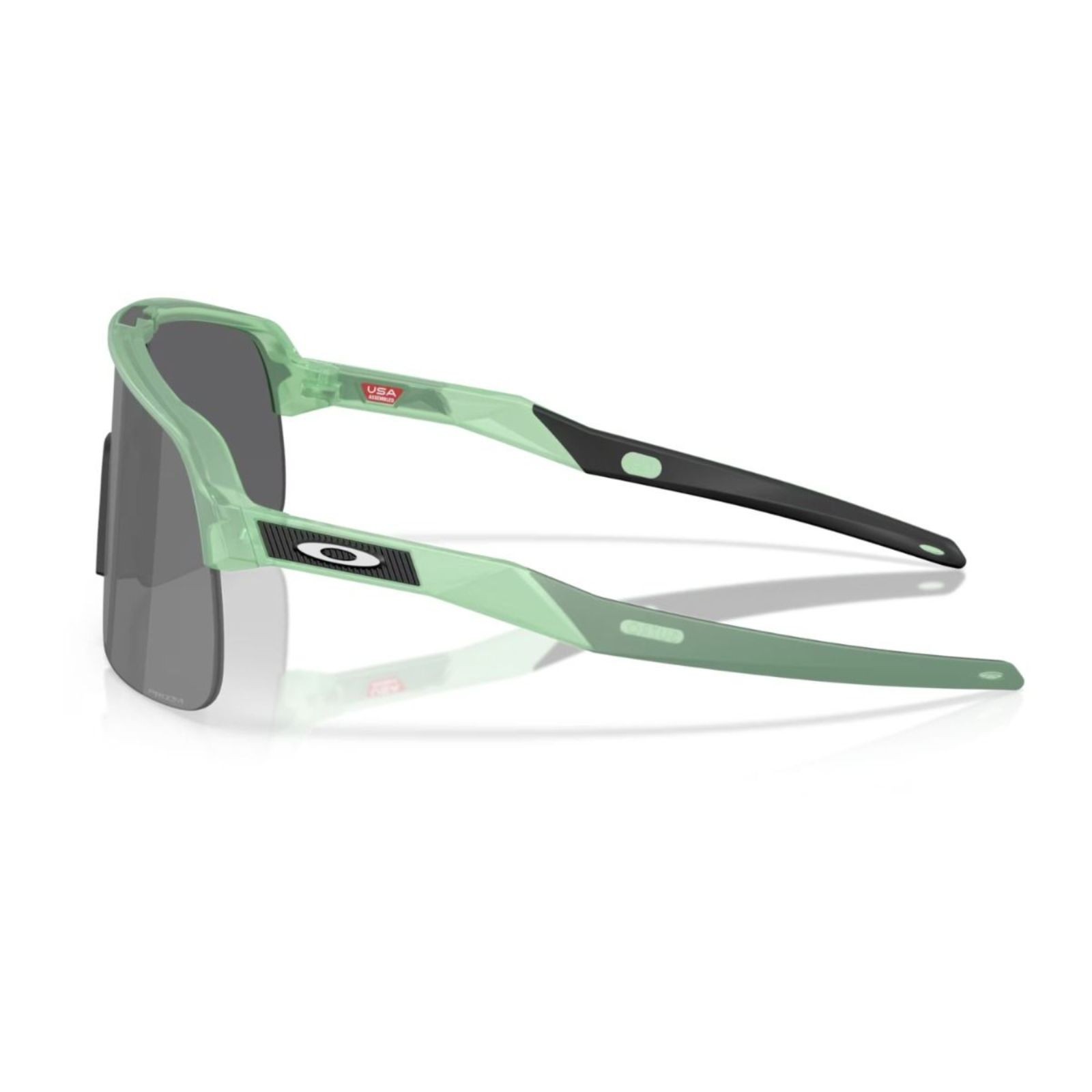 Oakley Sutro Lite S Radbrille, matt-transparent Jade/Prizm Schwarz, OO9496-1134