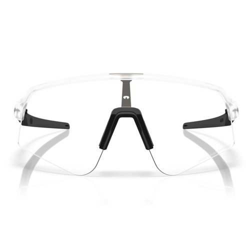 Oakley Sutro Lite Sweep Matte Clear / Clear To Black Iridium Photochromic Cycling Glasses OO9465-390