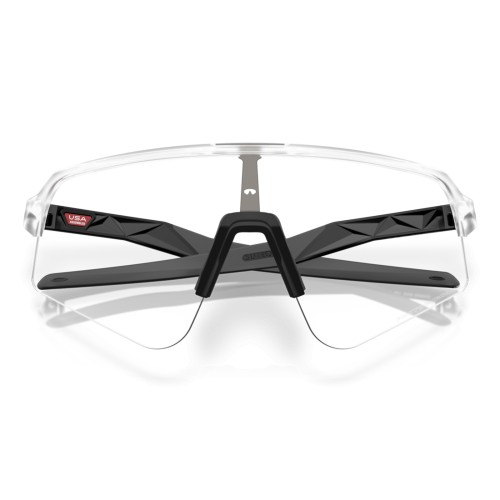 Oakley Sutro Lite Sweep Matte Clear / Clear To Black Iridium Photochromic Radbrille OO9465-390