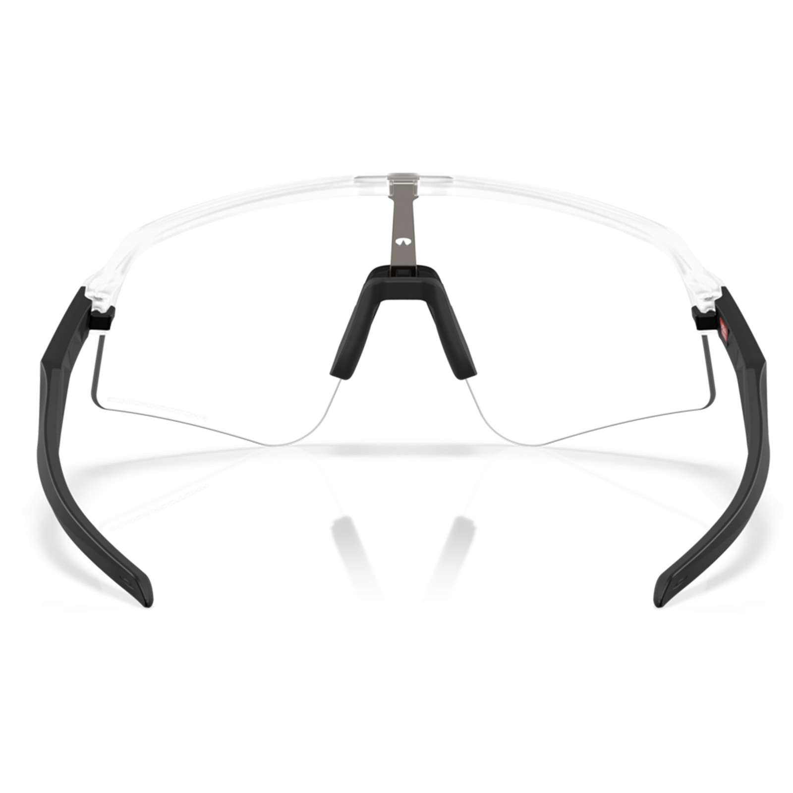 Oakley Sutro Lite Sweep Matte Clear / Clear To Black Iridium Photochromic Cycling Glasses OO9465-390
