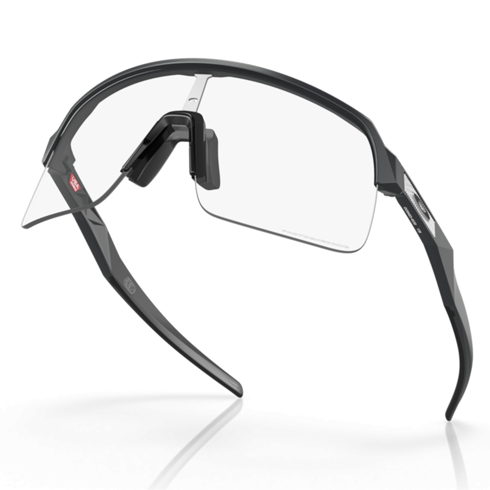 Lunettes de vélo Oakley Sutro Lite Matte Carbon / Clear To Black Iridium Photochromic OO9463 45-39