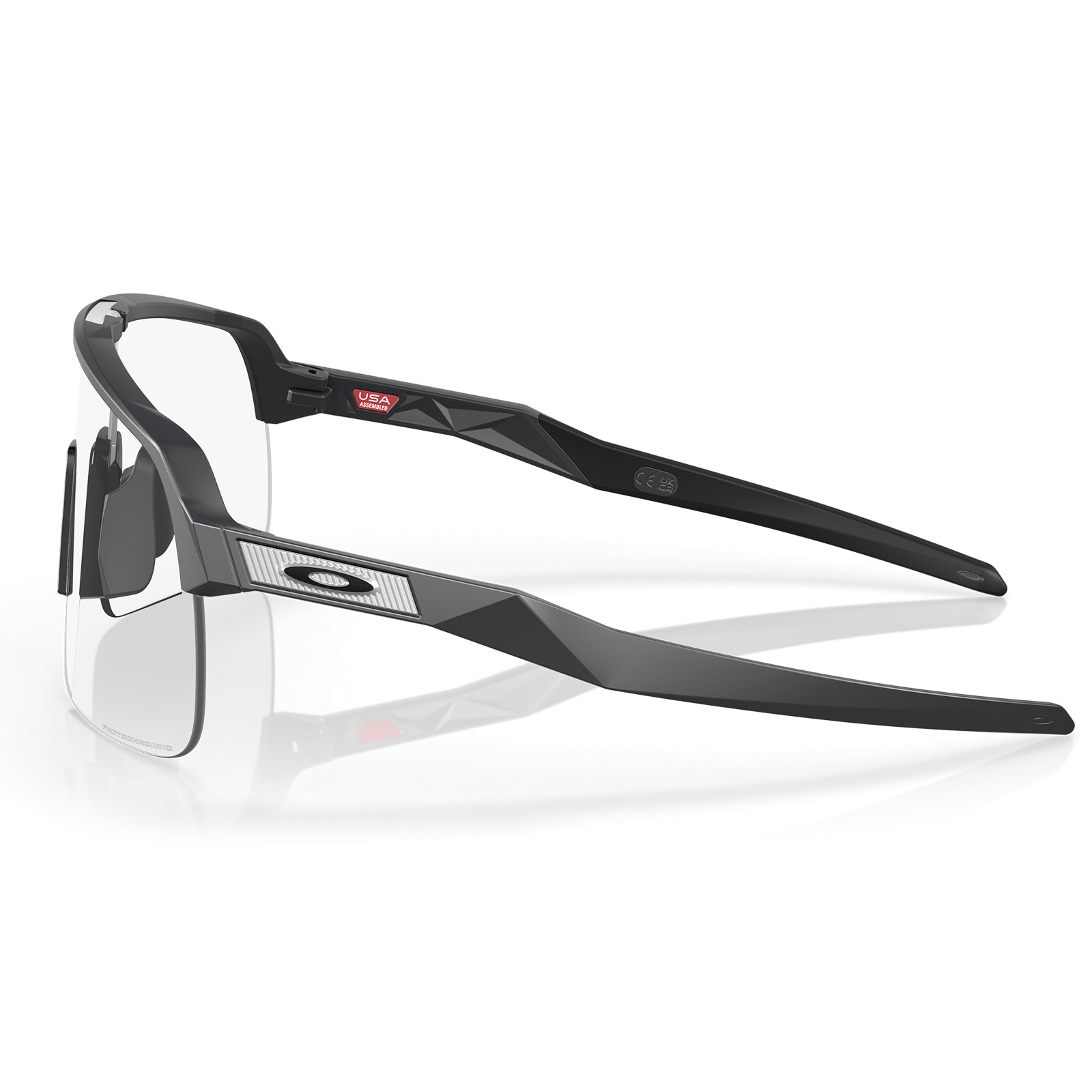 Gafas de ciclismo fotocromáticas Oakley Sutro Lite Matte Carbon/Transparente a Negro Iridium OO9463 45-39