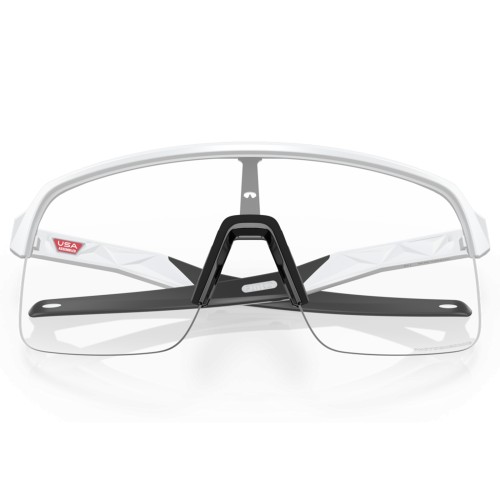 Oakley Sutro Lite Matte White / Clear To Black Iridium Photochromic OO9463 Cycling Glasses 46-39