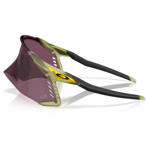 Oakley Velo Kato Tour De France™ 2026 Edition Matte Fern / Prizm Road Black Cycling Sunglasses OO9501-0952