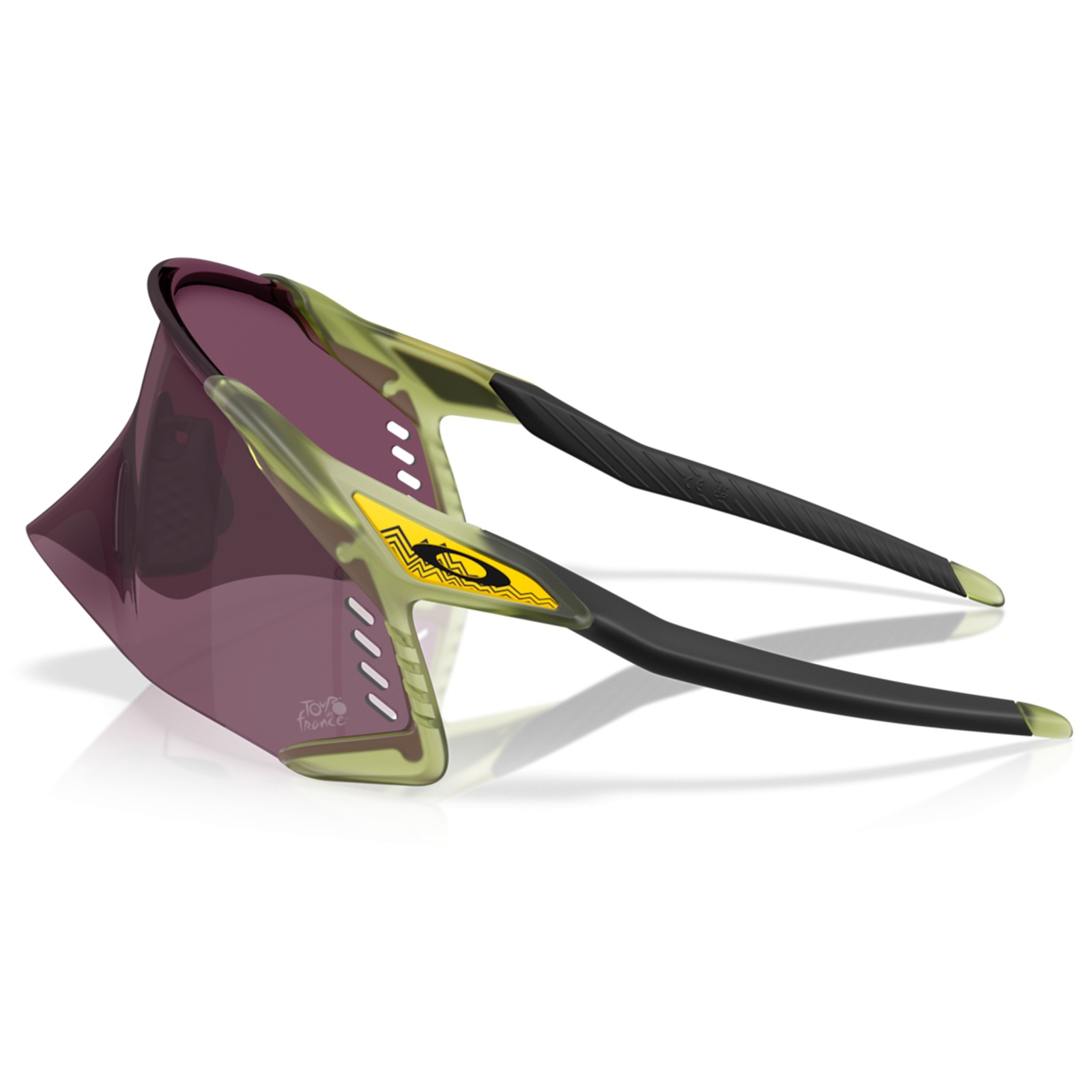 Gafas de ciclismo Oakley Velo Kato Tour De France™ Edición 2026, color negro mate / Prizm Road OO9501-0952