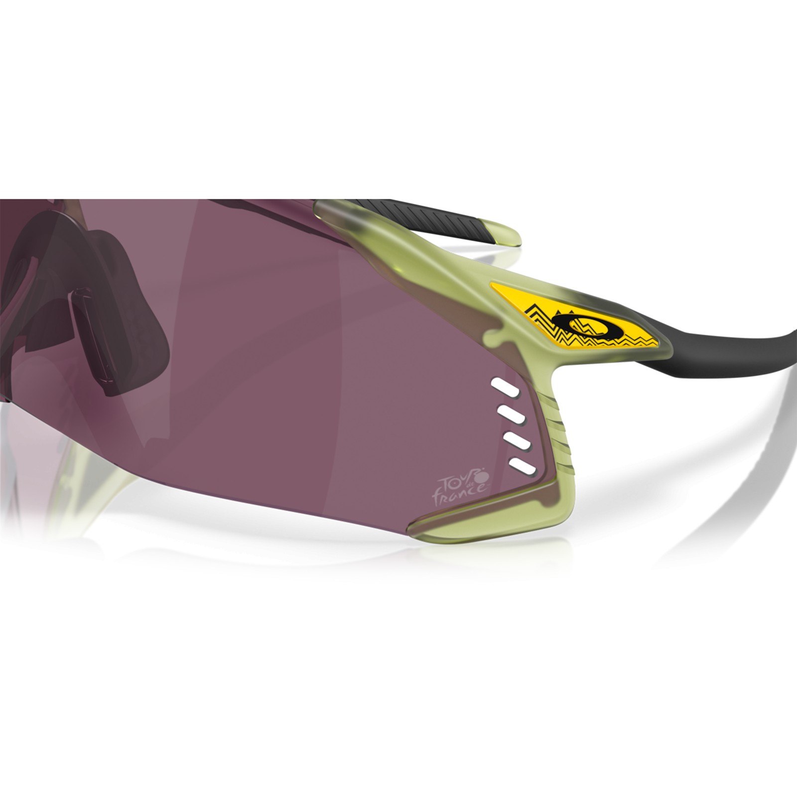 Lunettes de vélo Oakley Velo Kato Tour De France™ Edition 2026 Matte Fern / Prizm Road Black OO9501-0952
