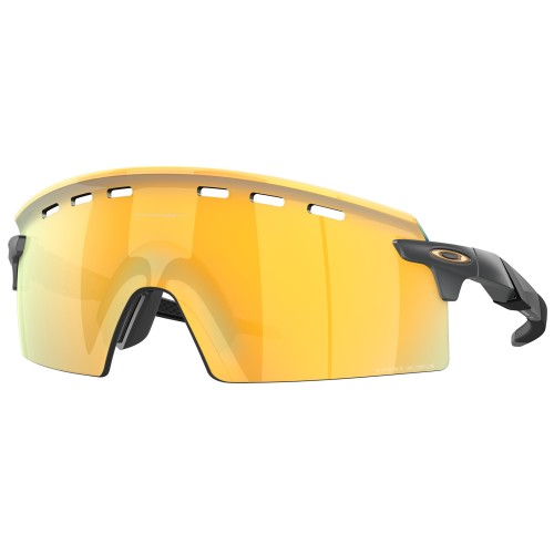 Oakley Encoder Strike Vented Matte Carbon / Prizm 24K Radsport-Sonnenbrille OO9235 04-39