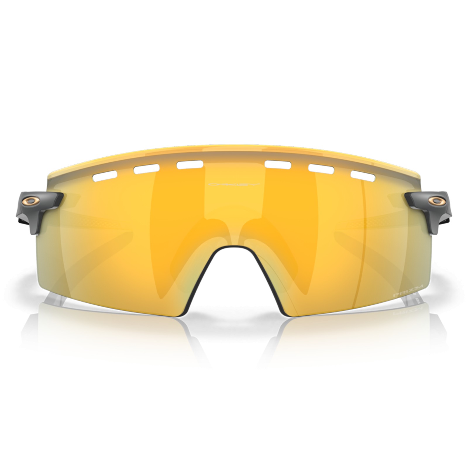 Óculos de Ciclismo Oakley Encoder Strike Ventilados em Carbono Fosco / Lentes Prizm 24K OO9235 04-39