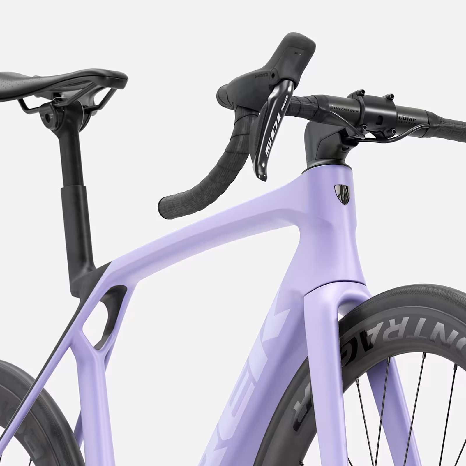 Bicicletta da corsa in carbonio Trek Madone SL 6 Gen.8 105 Di2 Matte Lavender Haze / Deep Smoke 2026