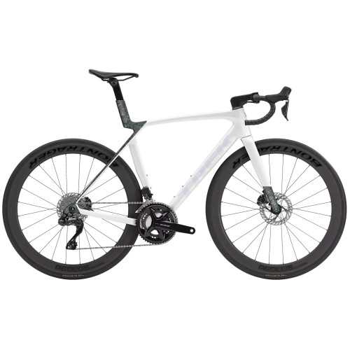 Trek Madone SL 6 Gen.8 105 Di2 Gloss Crystal White / Matte Deep Smoke Carbon Racefiets 2026
