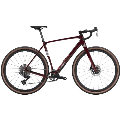 Trek Checkpoint SL 7 Gen.3 Force XPLR AXS E1 Donkerrood / Carbon Rood Smoke Splatter gravelbike 2026