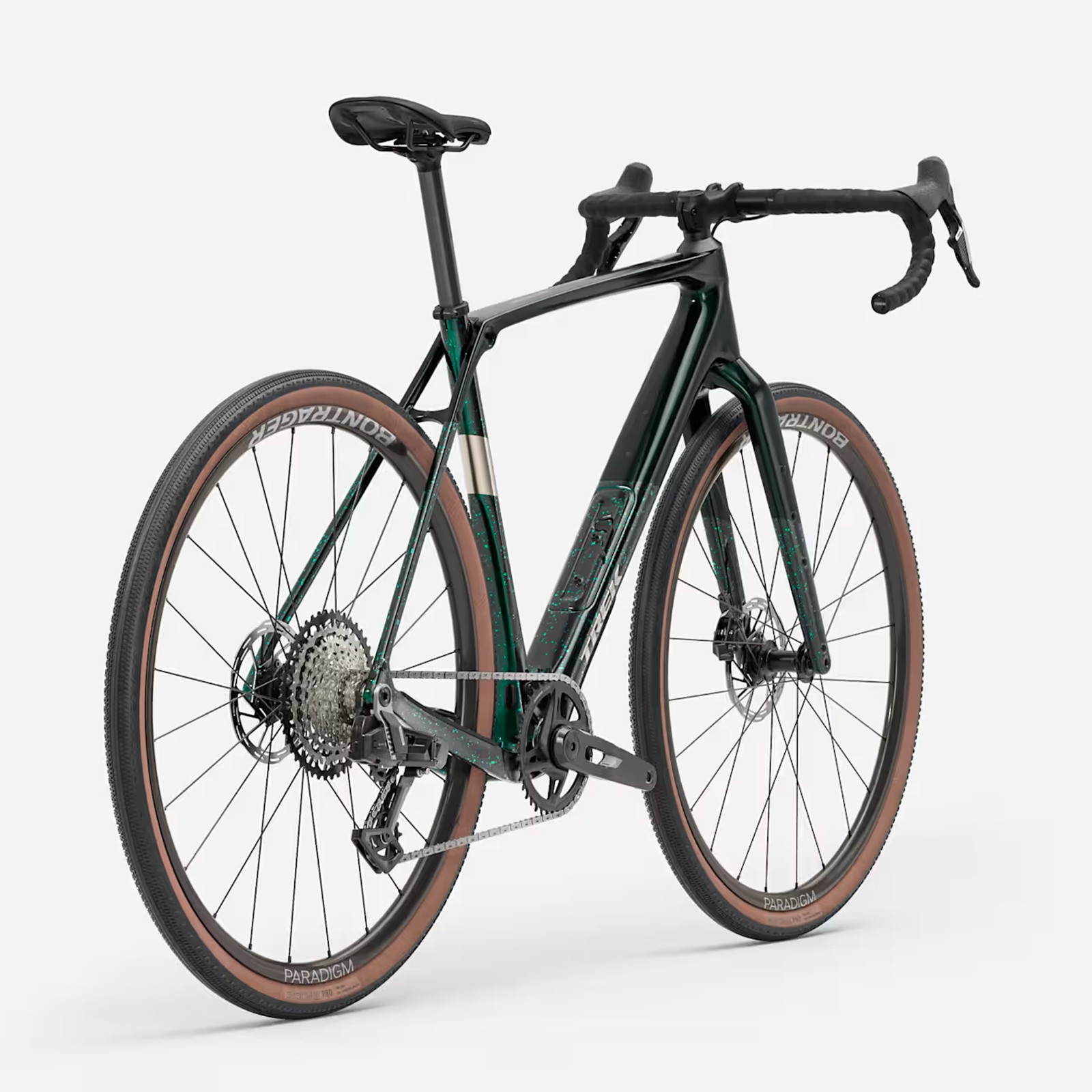 Bicicleta gravel Trek Checkpoint SL 6 Gen.3 Rival XPLR AXS 13v Verde Escuro / Cinza Hera Salpicado 2026