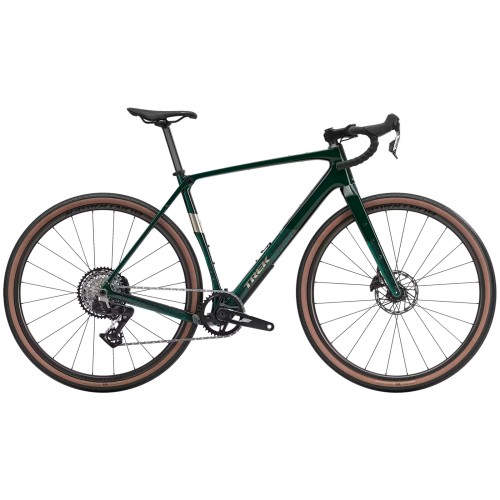 Bicicleta gravel Trek Checkpoint SL 6 Gen.3 Rival XPLR AXS 13v Verde Escuro / Cinza Hera Salpicado 2026