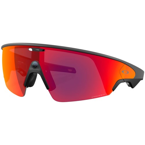 Occhiali da sole Oakley Meta Vanguard neri/prizm per bici da strada con intelligenza artificiale integrata OOW8001-015