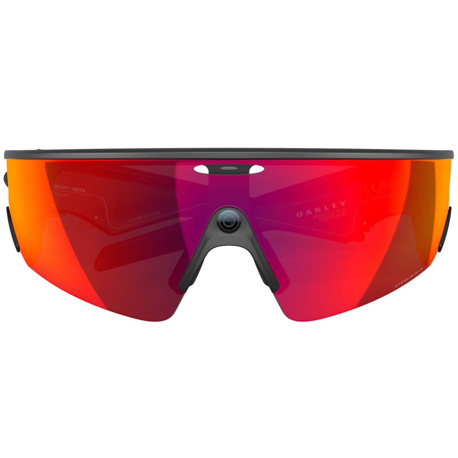 Lunettes IA connectées Oakley Meta Vanguard Black / Prizm Road vélo OOW8001-015