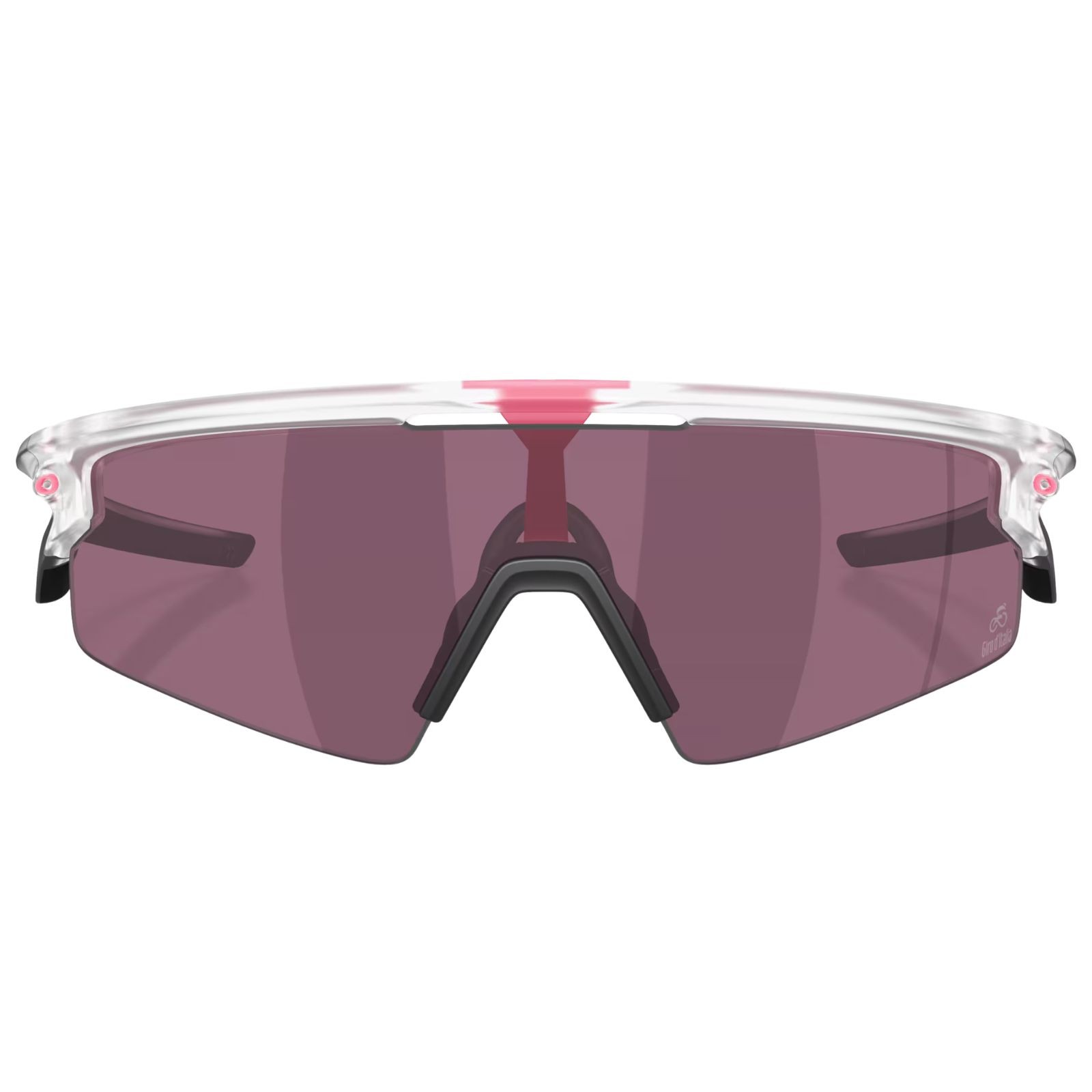 Oakley Sphaera™ Strike Giro d'Italia Collection Matte Clear / Prizm Road Black cycling glasses OO9531-1037