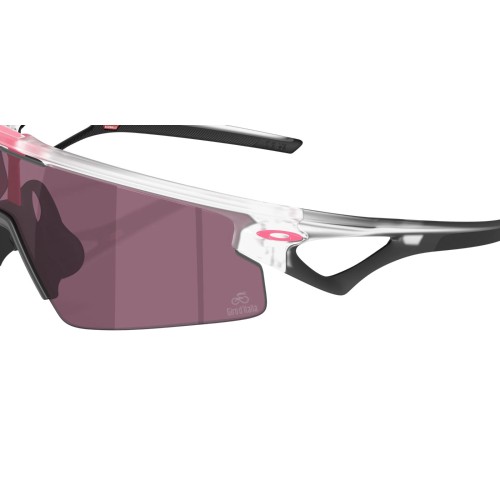 Oakley Sphaera™ Strike Giro d'Italia Kollektion Matte Clear / Prizm Road Black Radbrille OO9531-1037