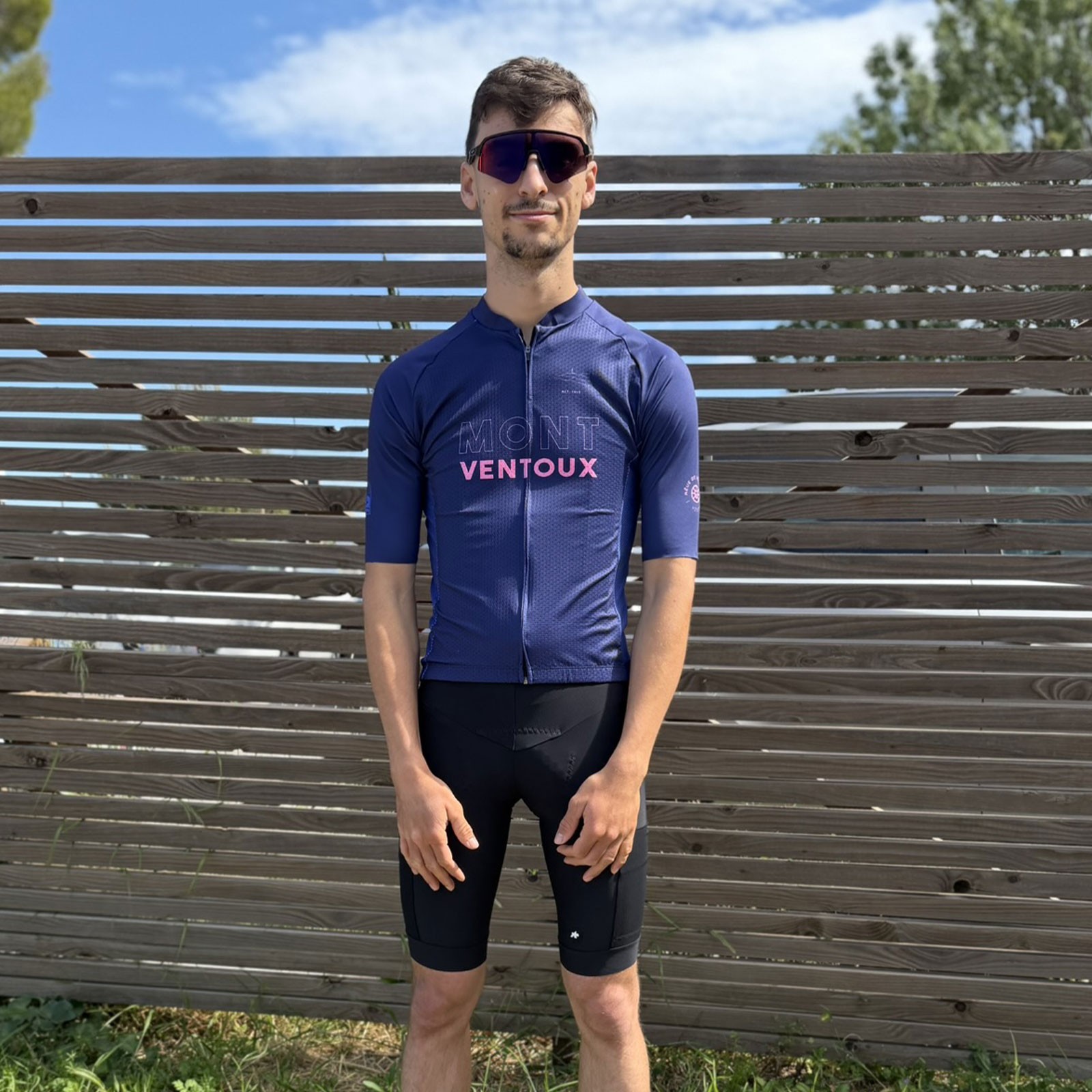 Maglia a maniche corte Ventoux Cycling Dream, blu
