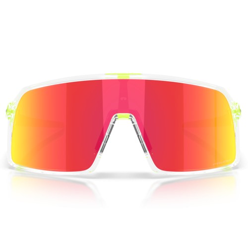 Occhiali da ciclismo Oakley Sutro Neon Pop Collection trasparenti / Prizm Ruby OO9406-D20