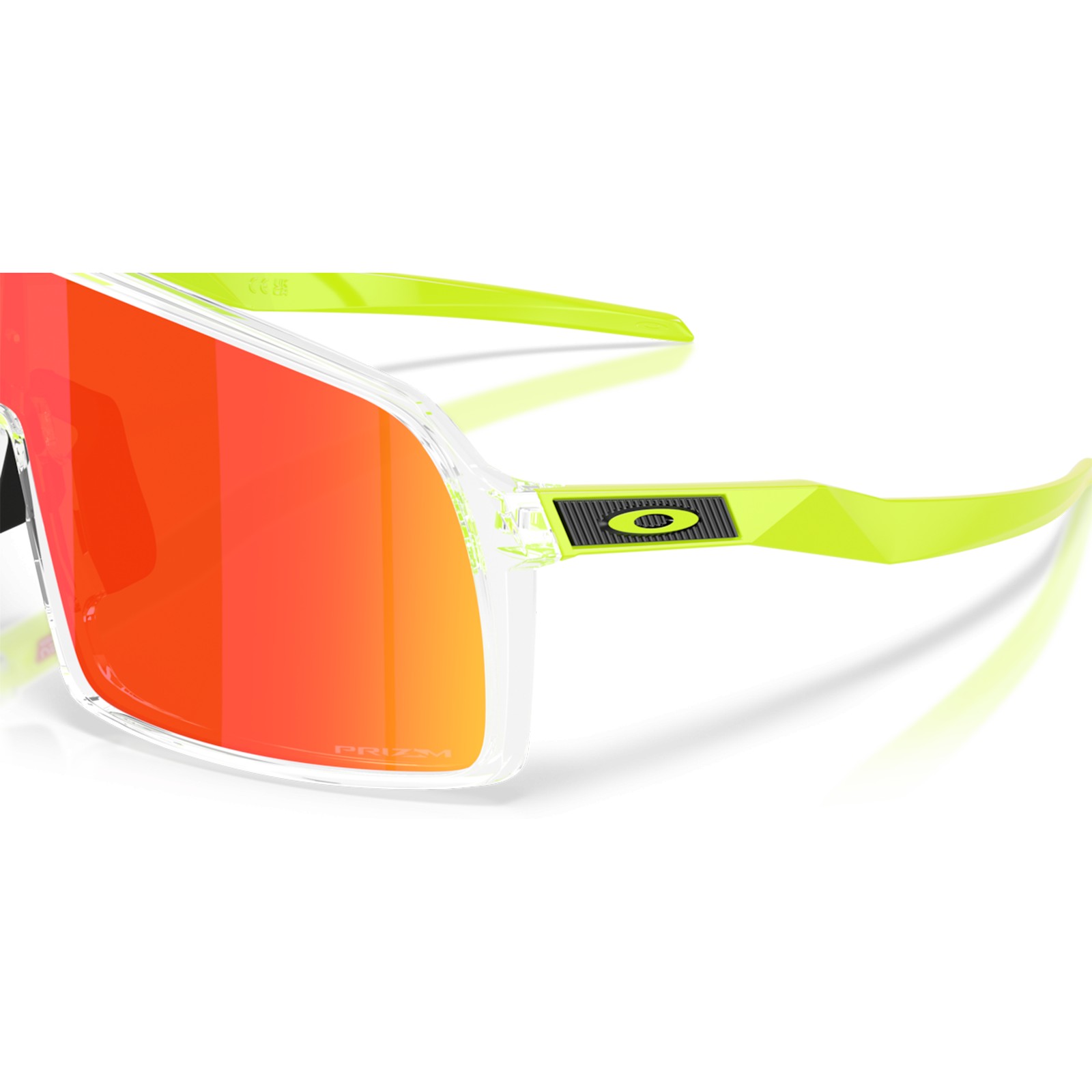 Occhiali da ciclismo Oakley Sutro Neon Pop Collection trasparenti / Prizm Ruby OO9406-D20