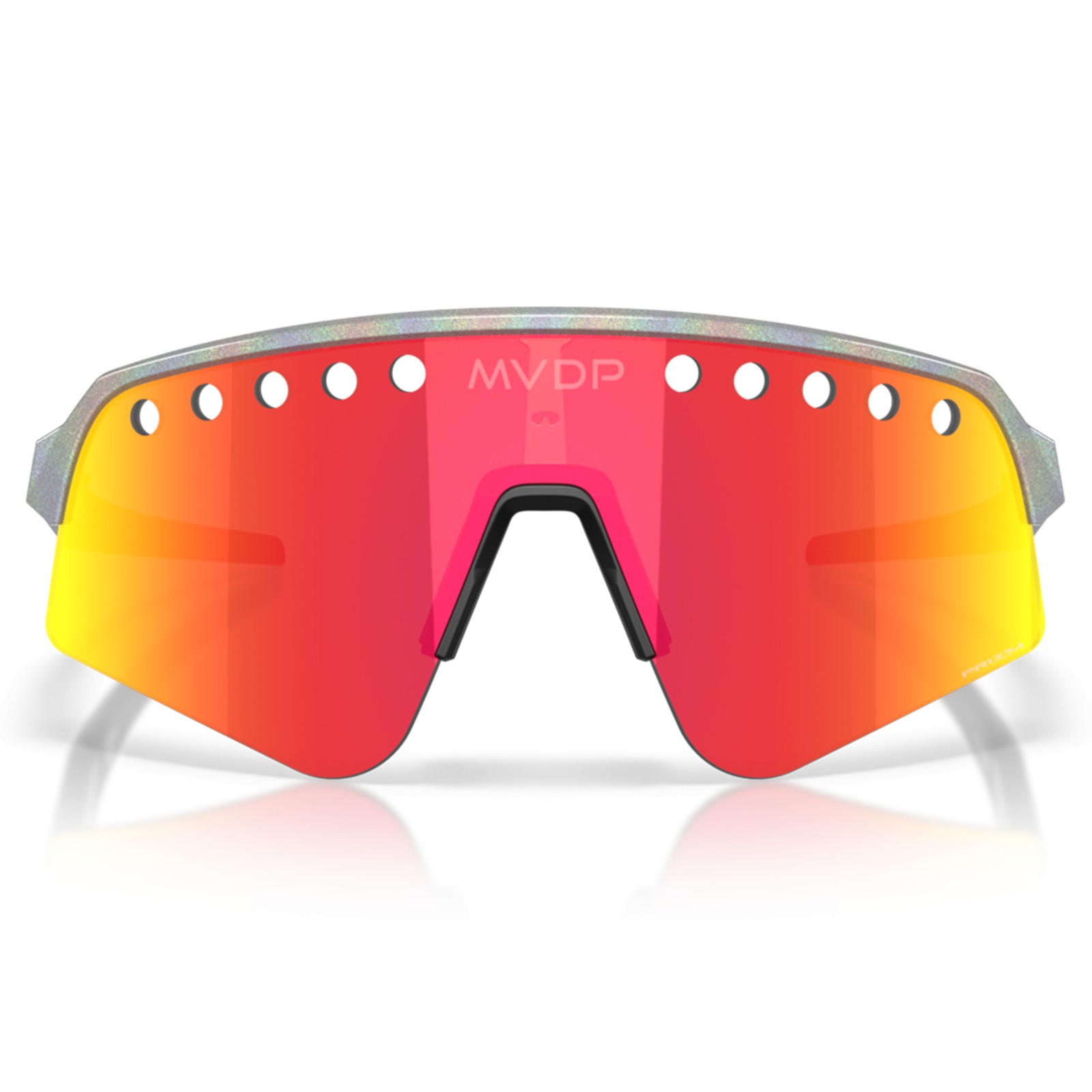 Óculos de ciclismo Oakley MVDP Signature Series Sutro Lite Sweep Space Dust / Prizm Ruby OO9465-400
