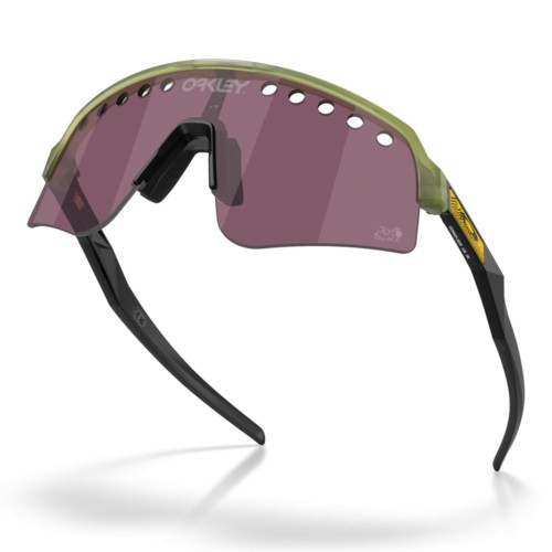 Oakley Tour De France™ 2026 Sutro Lite Sweep Transparent Fern / Prizm Road Black Cycling Sunglasses OO9465-360