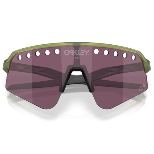 Óculos de Ciclismo Oakley Tour De France™ 2026 Sutro Lite Sweep Transparent Fern / Prizm Road Black OO9465-360
