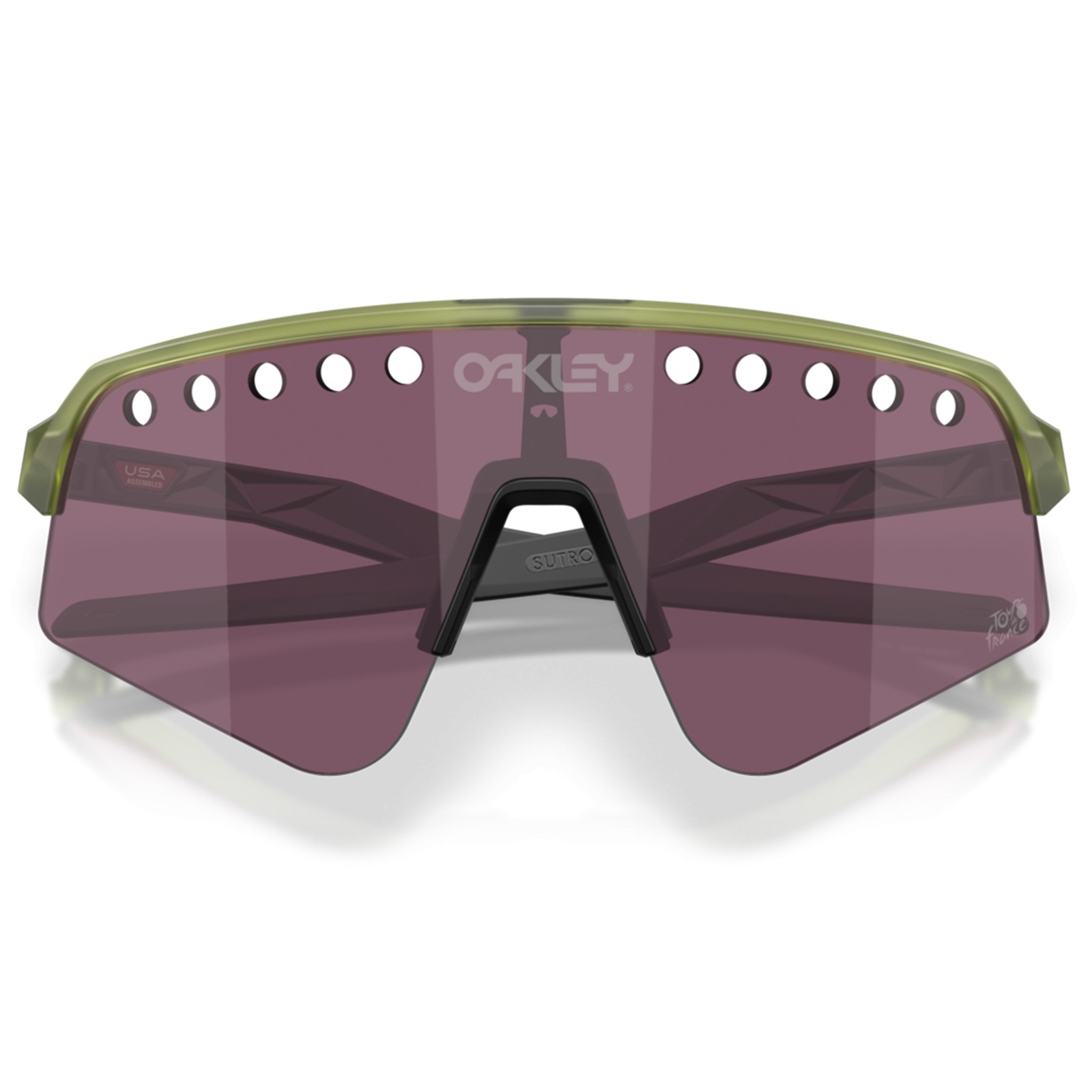 Gafas de ciclismo Oakley Tour De France™ 2026 Sutro Lite Sweep Transparent Fern / Prizm Road Black OO9465-360