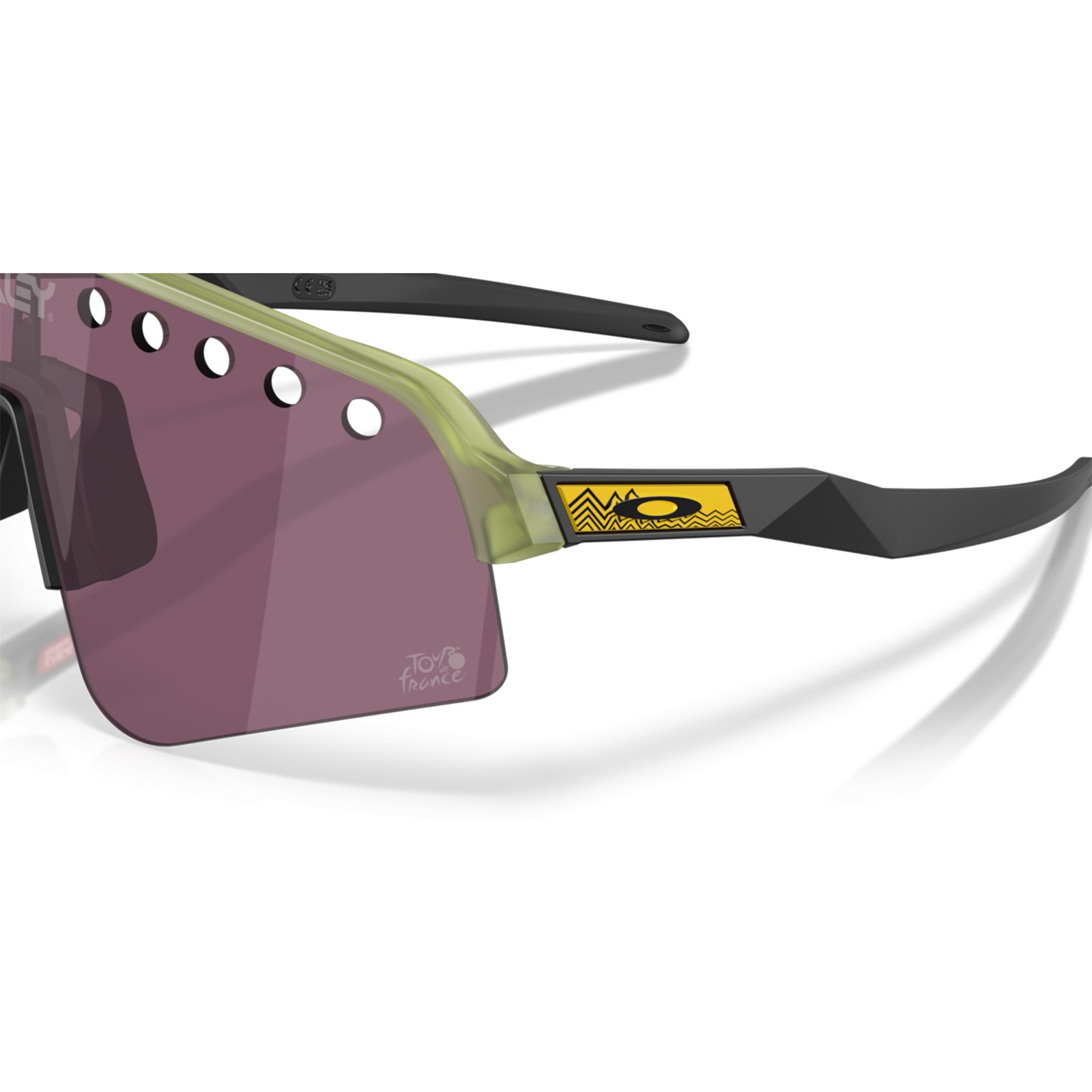 Gafas de ciclismo Oakley Tour De France™ 2026 Sutro Lite Sweep Transparent Fern / Prizm Road Black OO9465-360