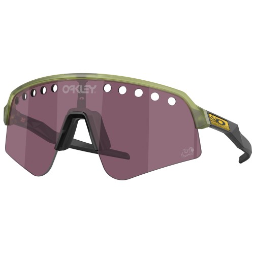 Oakley Tour De France™ 2026 Sutro Lite Sweep Transparent Fern / Prizm Road Black Cycling Sunglasses OO9465-360