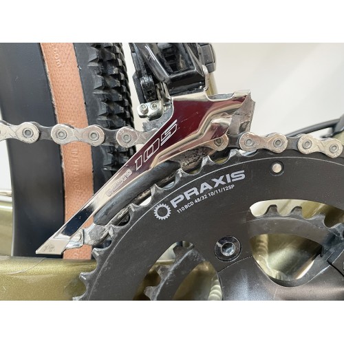 Vélo gravel d'occasion Polygon Path X5 Shimano 105 11v vert - taille L