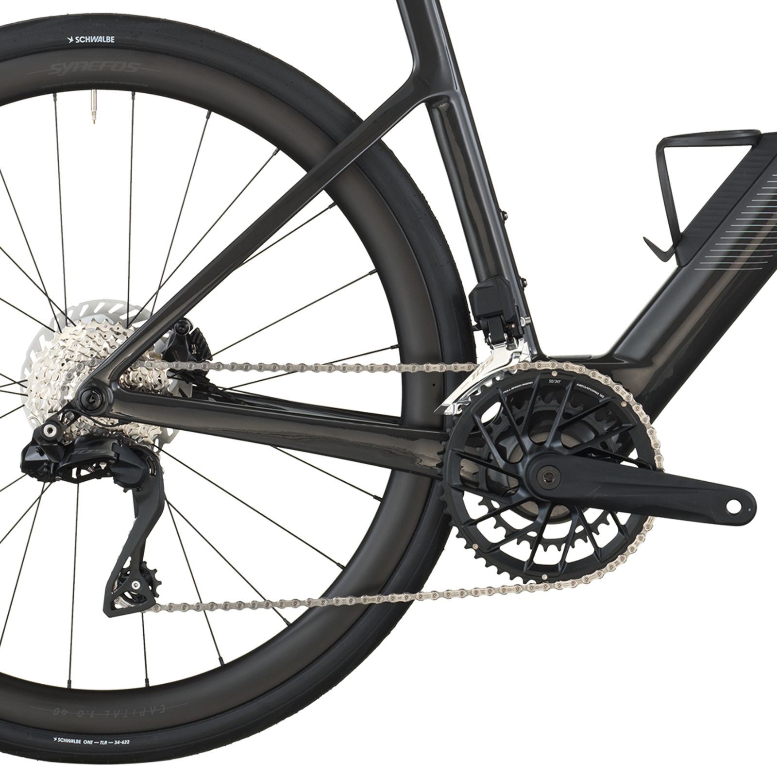 Scott Fastlane 20 Carbon Black elektrische Racefiets met Shimano 105 Di2 2026