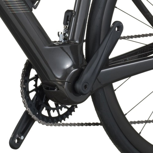 Bicicleta de carretera eléctrica Scott Fastlane 20 Carbon Black con Shimano 105 Di2 2026