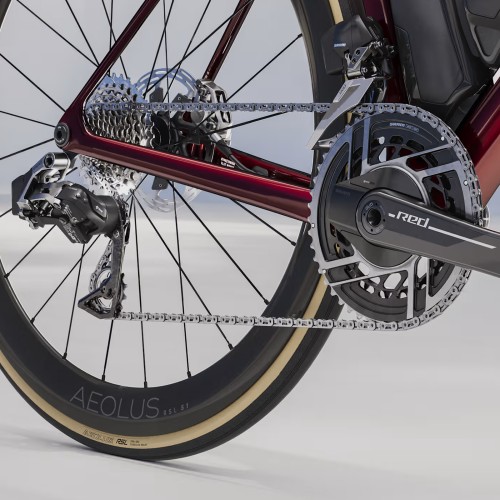 Trek Madone SLR 9 AXS Gen.8 Vermelha AXS E1 12v Carbono Vermelho Fumê Bicicleta de corrida em carbono 2026