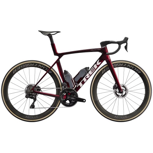 Bicicleta de carretera Trek Madone SLR 9 Gen.8 Dura-Ace Di2 12v color rojo humo de carbono, modelo 2026